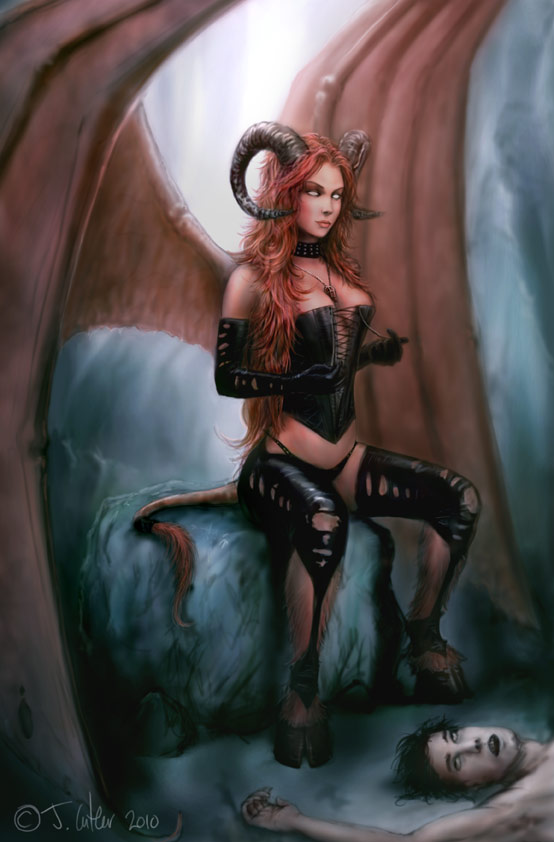 [AUCTION] Sweet Succubus by Fluuffy on DeviantArt