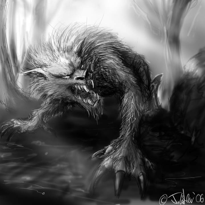 werewolf speedsketch