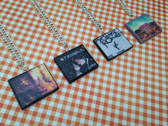 My Chemical Romance album necklaces