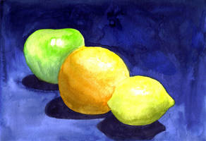 Watercolour - Fruit