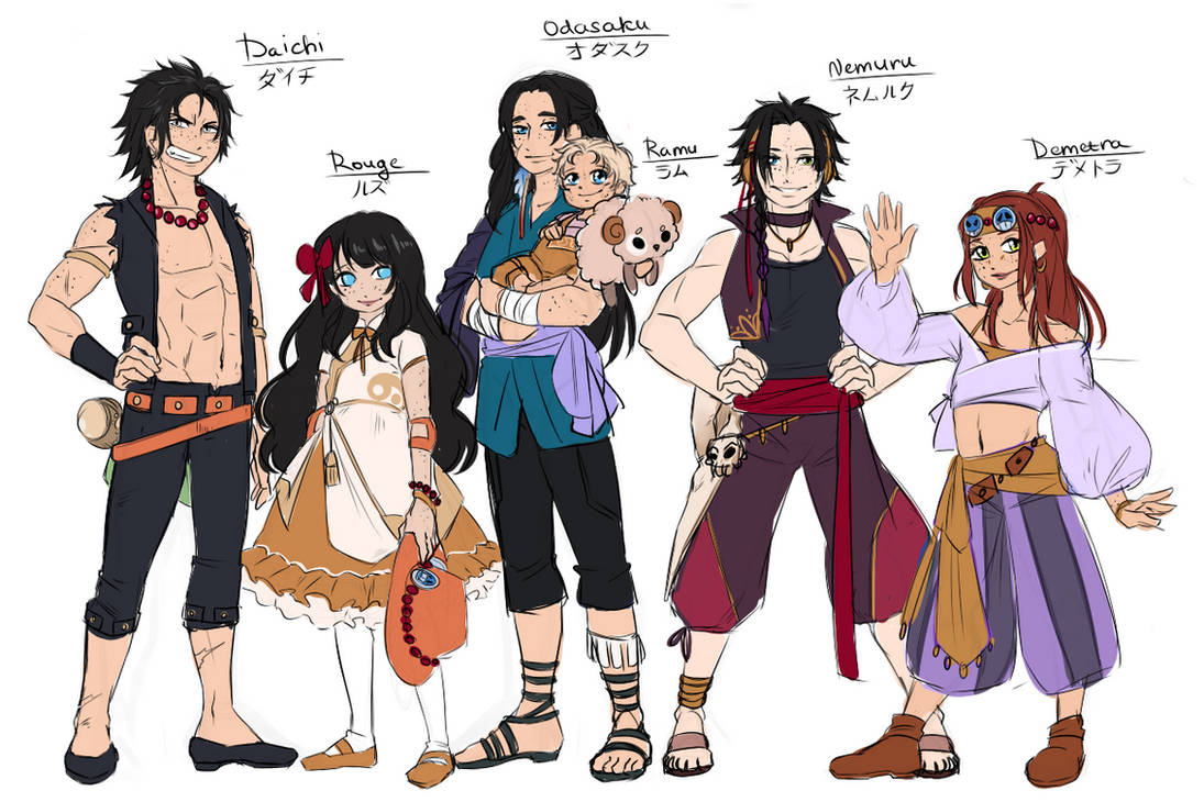 One Piece OC~BIG Portgas D. Family by Portgas-D-Hato on DeviantArt