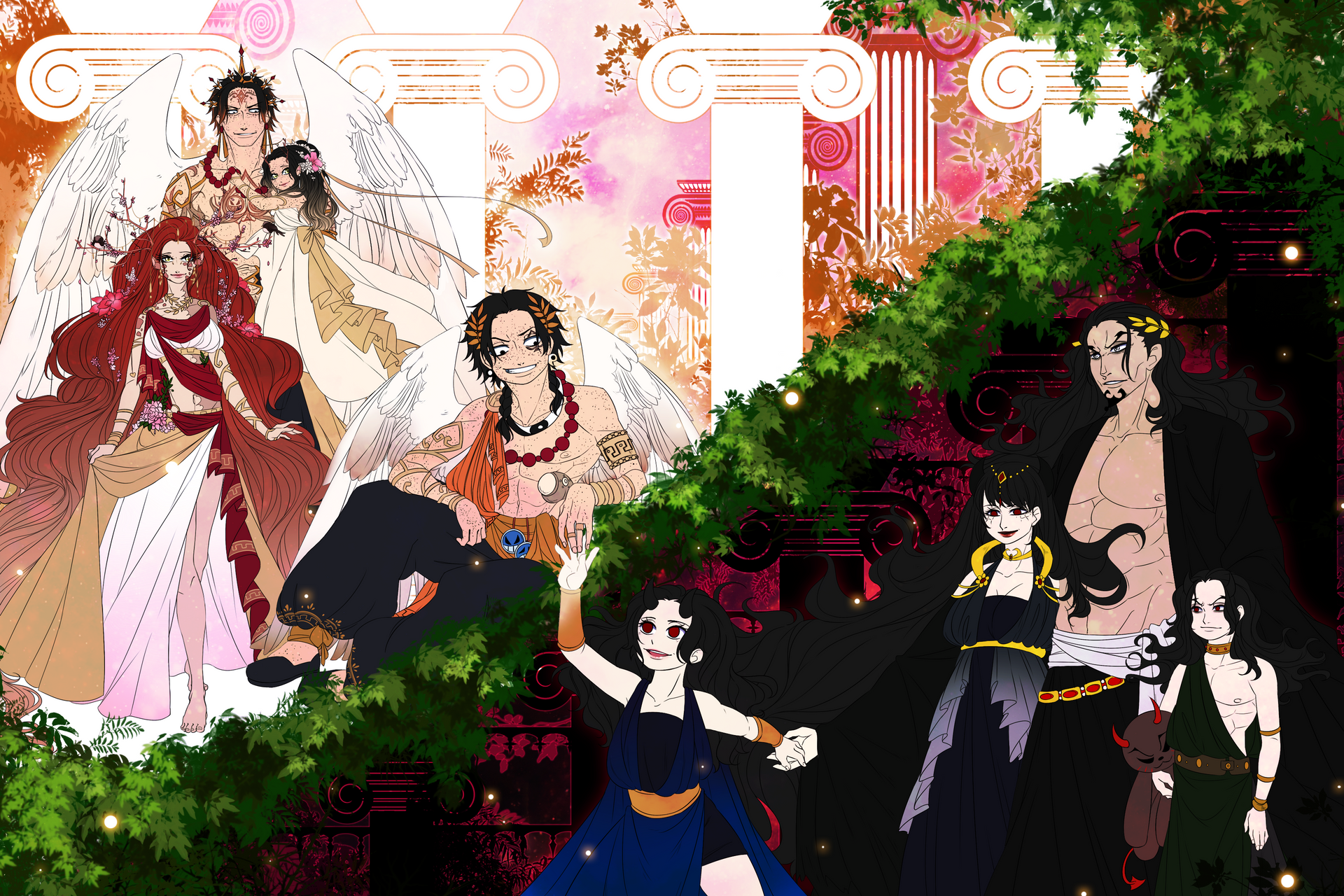 One Piece Oc Portgas D Ace S Rob Lucci S Family By Portgas D Hato On Deviantart