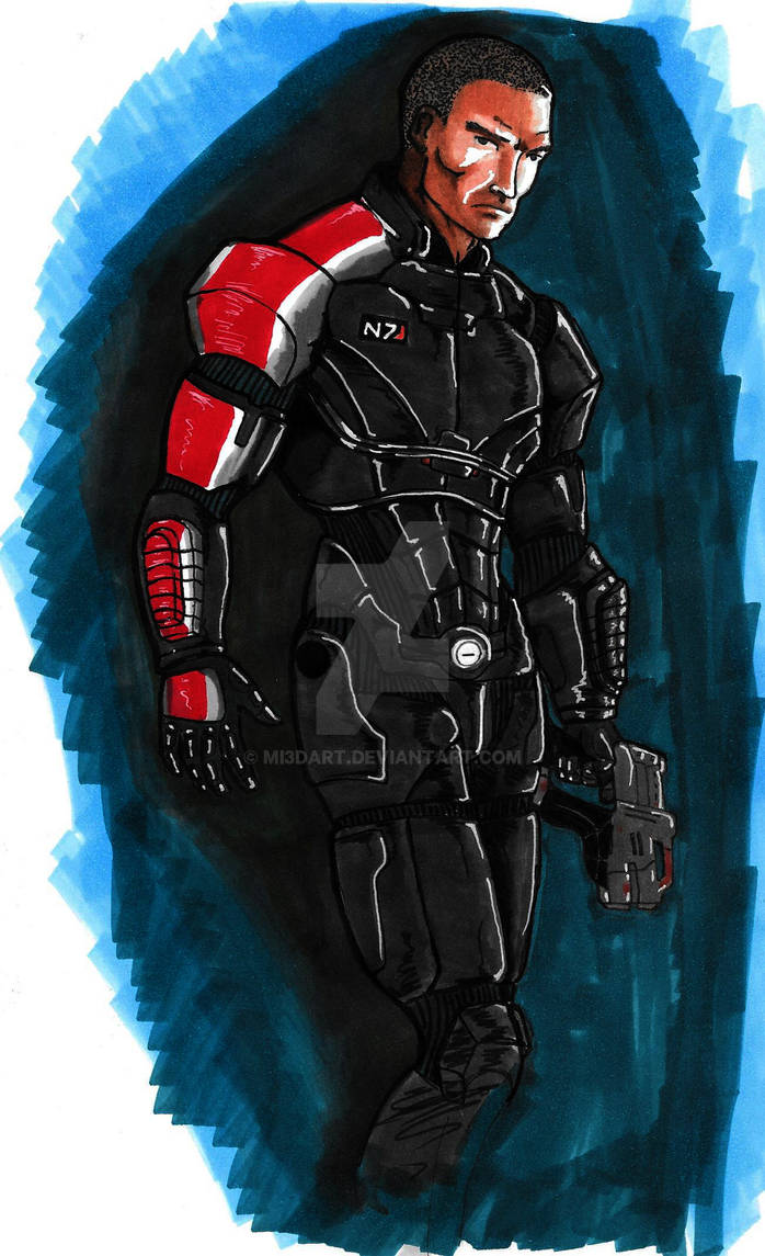 Soldier Shepard Shepard by MI3DART on DeviantArt