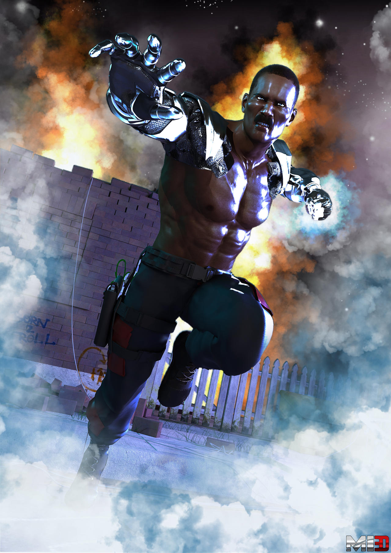 Jax Mortal Kombat By MI3DART On DeviantArt jax-mortal-kombat-by-mi3dart-on-deviantart