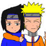 Sasuke and Naruto...