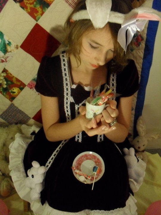White Rabbit cosplay again by Roxy182o on DeviantArt