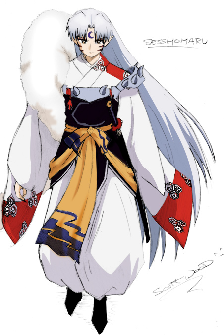 Sesshomaru -COLORED-