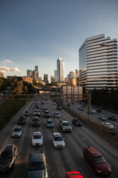 The city from the bridge