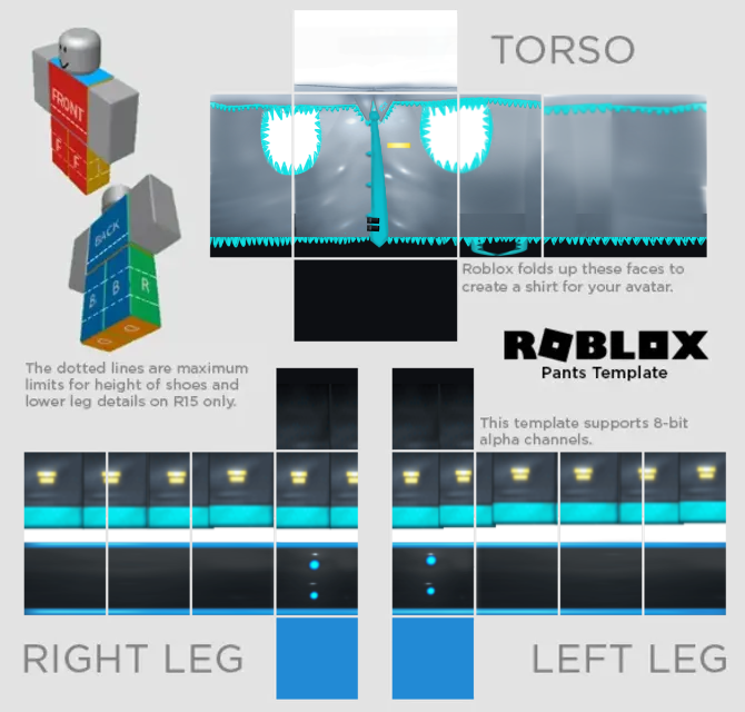 Roblox Templates on All-Roblox-Artists - DeviantArt