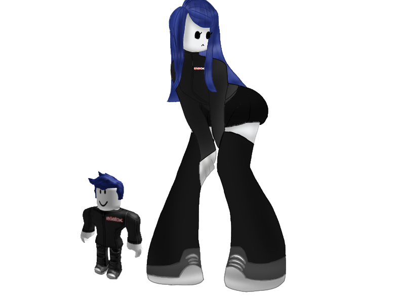 Remastered / Old) Tall Female Guest from Roblox by Electric-Blue