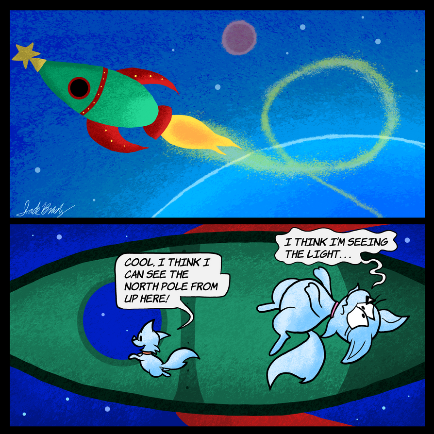 A Yuletide Space Race Part 6 by jackchickengravy on DeviantArt