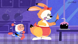 A Day in the Kitchen with Bomberman