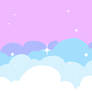 Cotton Candy Cloudy Skies