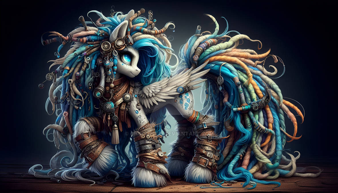 Mlp Dreadlock Adopt MLP Steampunk Pony with Dreadlocks 3 - Open by ChocoPieAI on ...