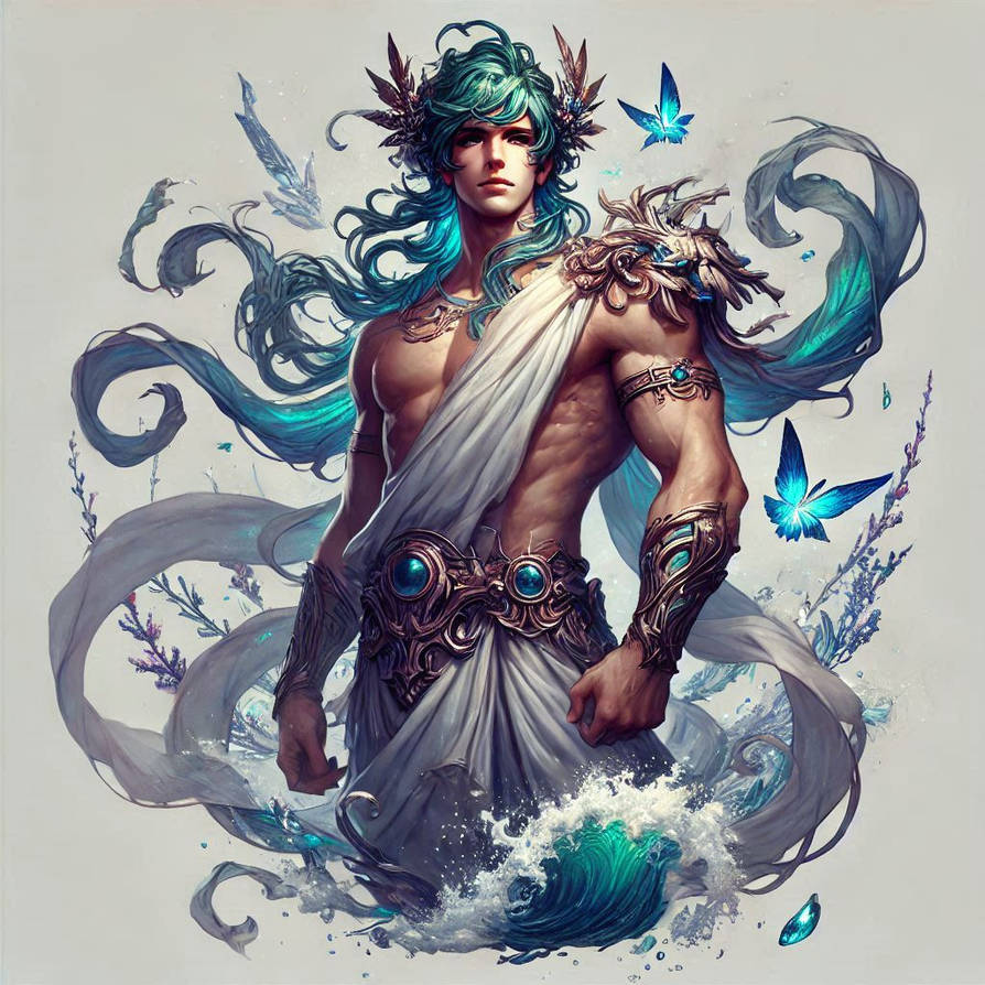 Poseidon Help Adopt Young Poseidon - Open by ChocoPieAI on DeviantArt