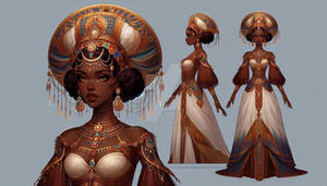 Adopt Dark-skinned princess - Open