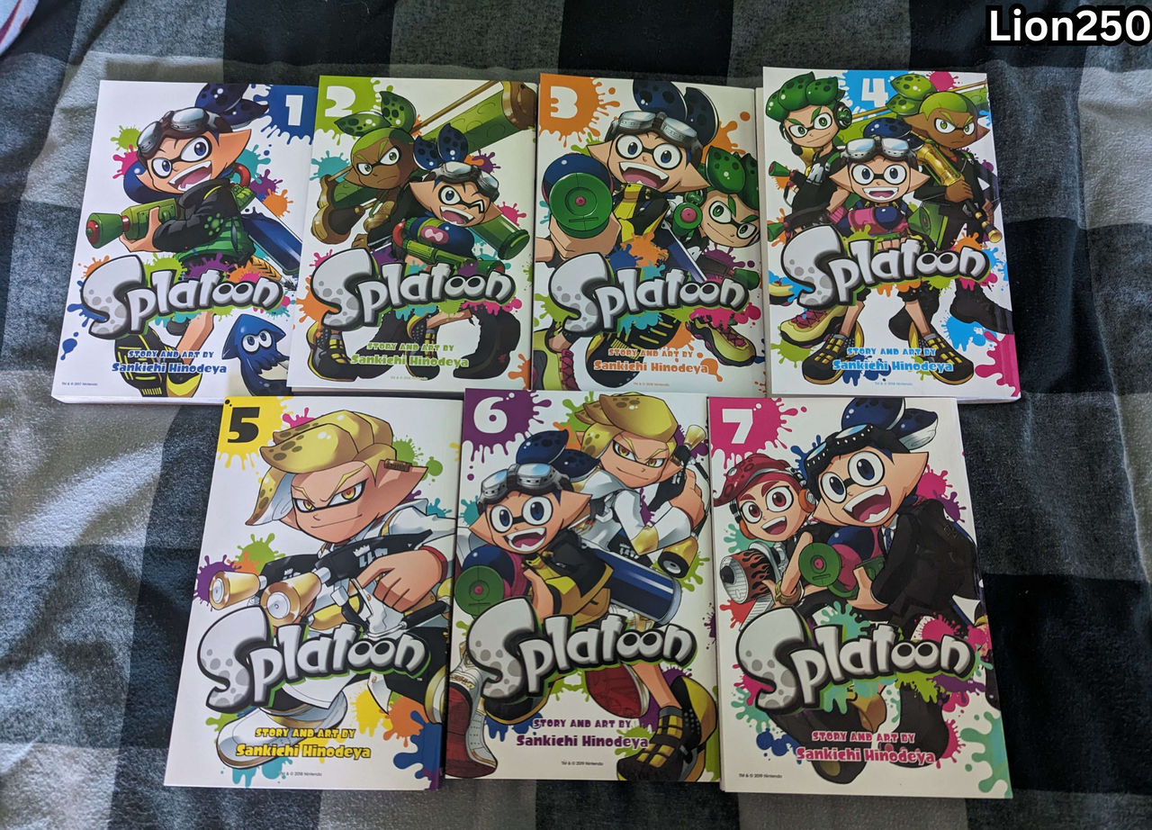Manga Splatoon La Contrée Clabousse Tome 5 www.deviantart.com