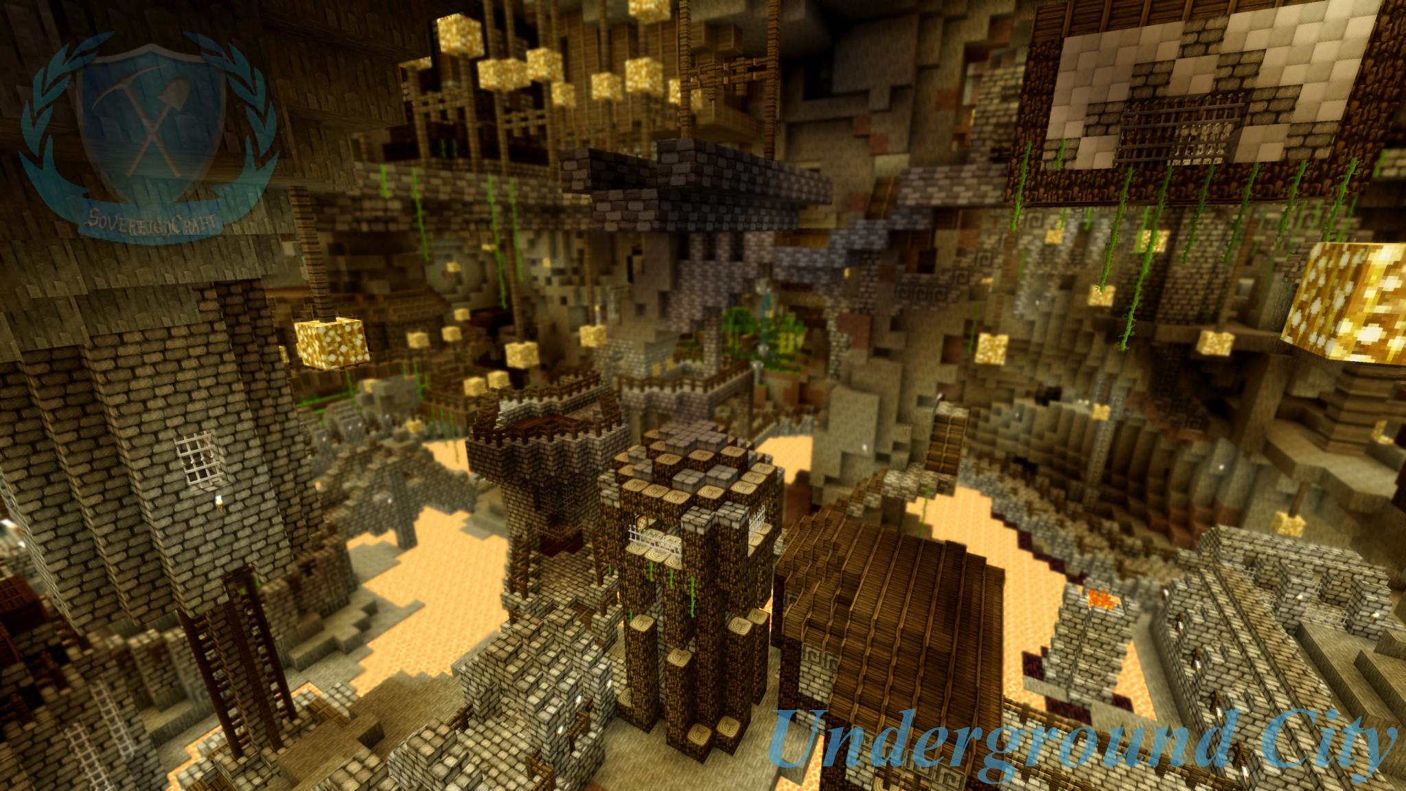 Minecraft Underground Spring Minecraft Underground Village