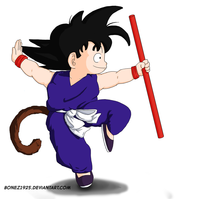 Desenho 008 (Goku Pequeno) by Dolfow on DeviantArt