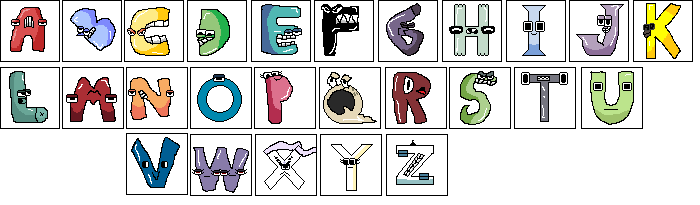 Alphabet Lore Pixel