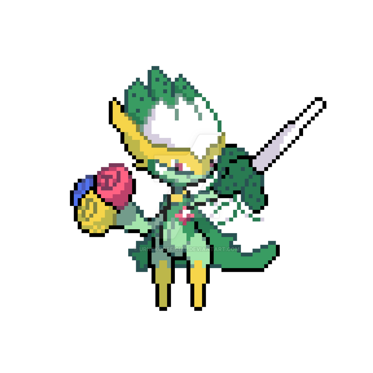 Mega Roserade Fakemon Mega Roserade by URNekoOfficial on DeviantArt
