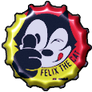 Felix The Cat Bottle Cap