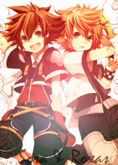 Sora and Roxas edit