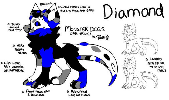 Diamond The Monster Dog