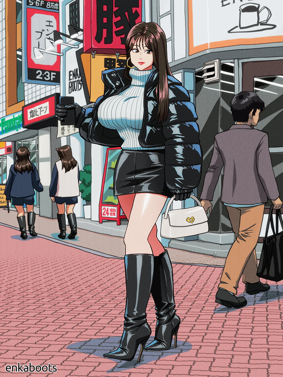 street boots girl 2024-11-28