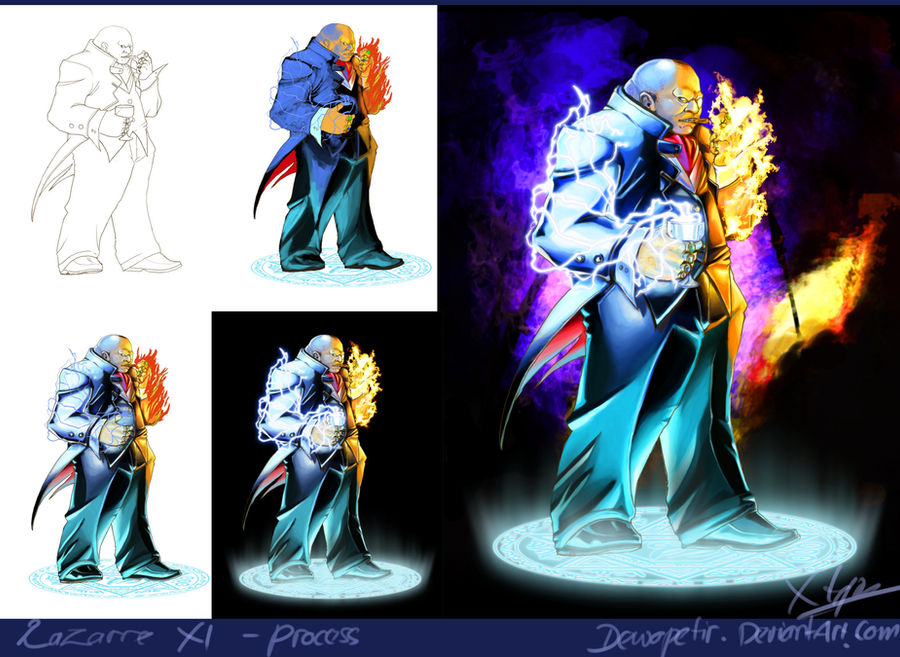 lazzare the XI process by dewapetir on DeviantArt