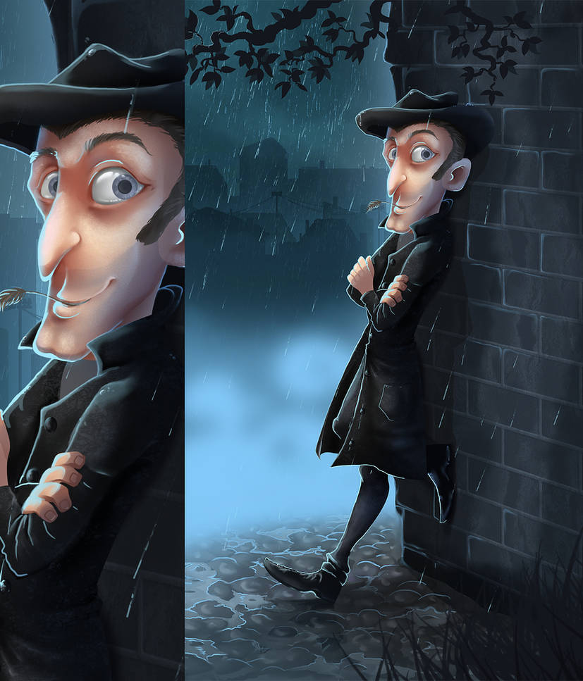 A detective by EwaGeruzel