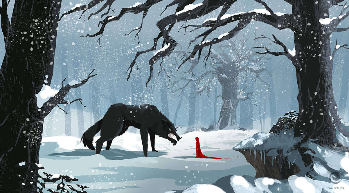 Red Riding Hood by EwaGeruzel