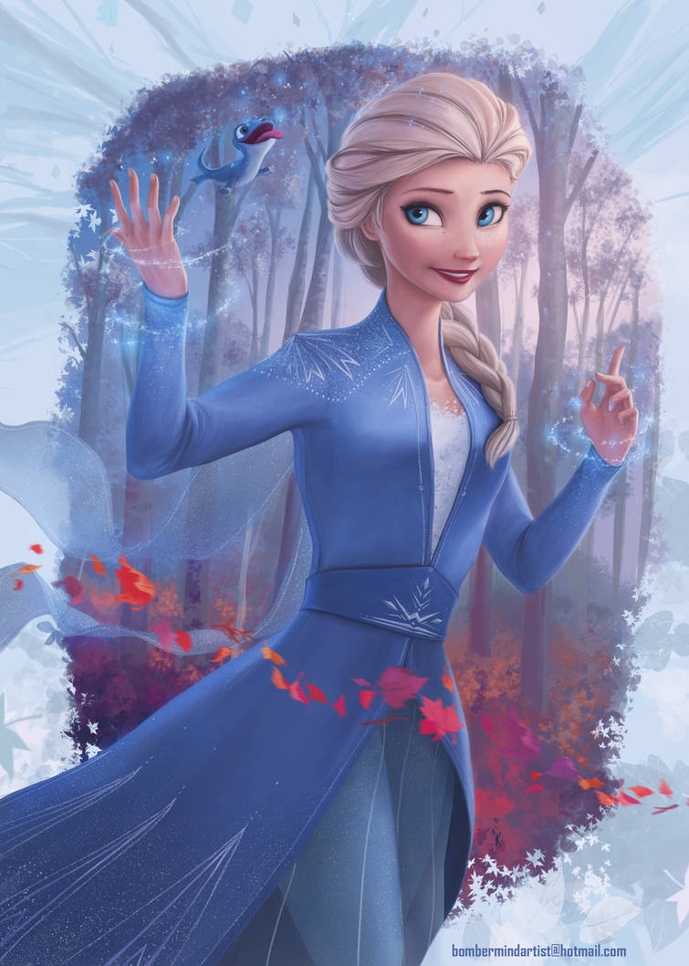 Queen Elsa by Bombermind