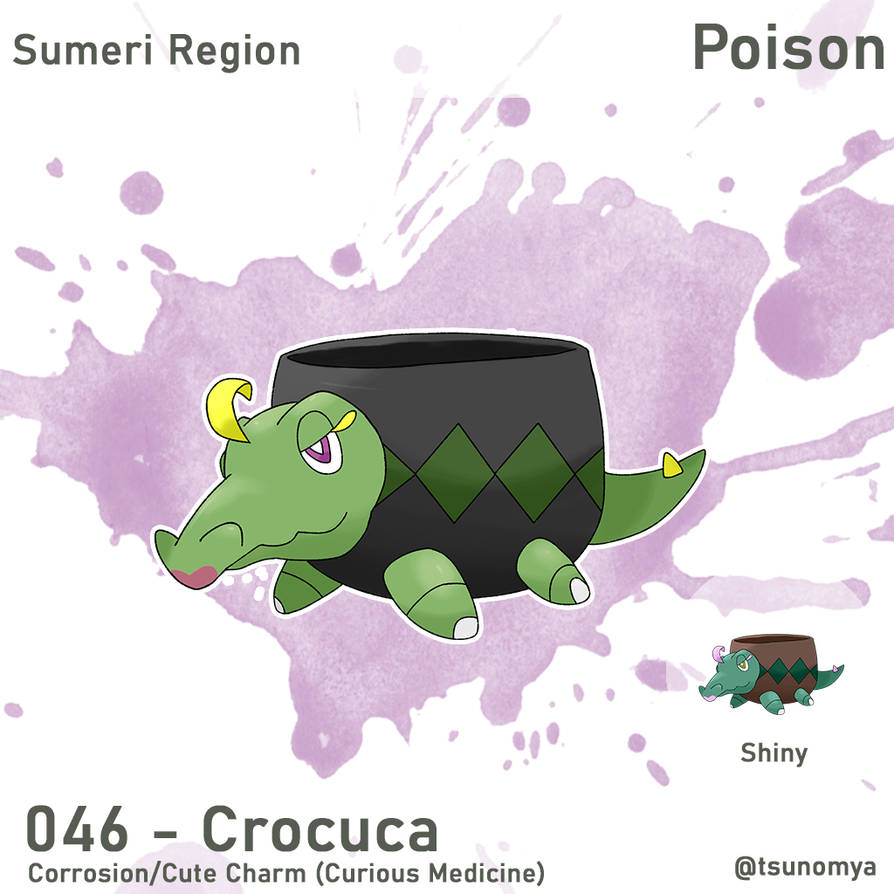046 - Crocuca by Tsunomya on DeviantArt