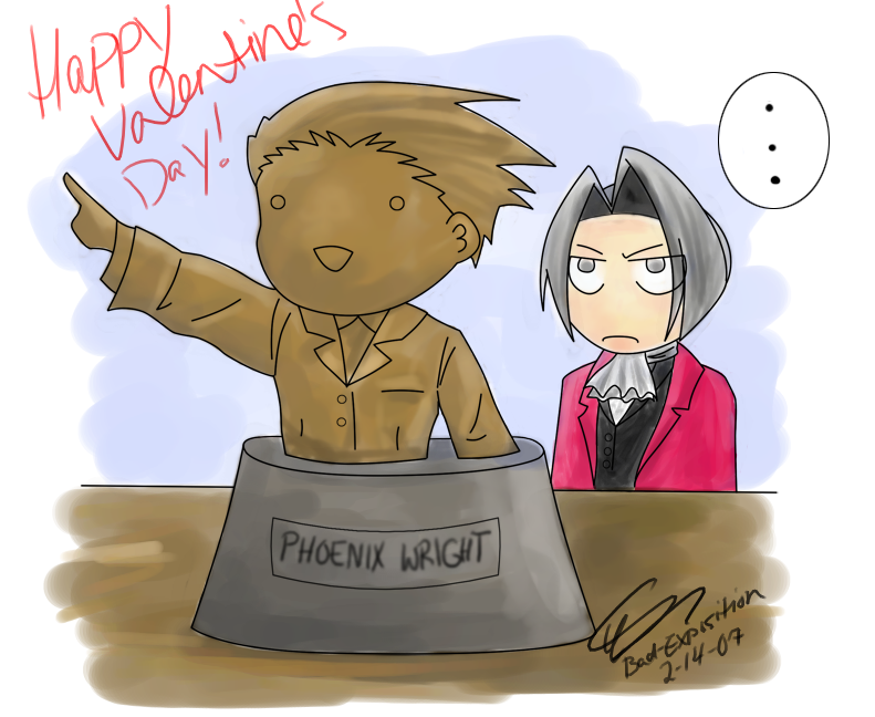 Phoenix Wright Valentines