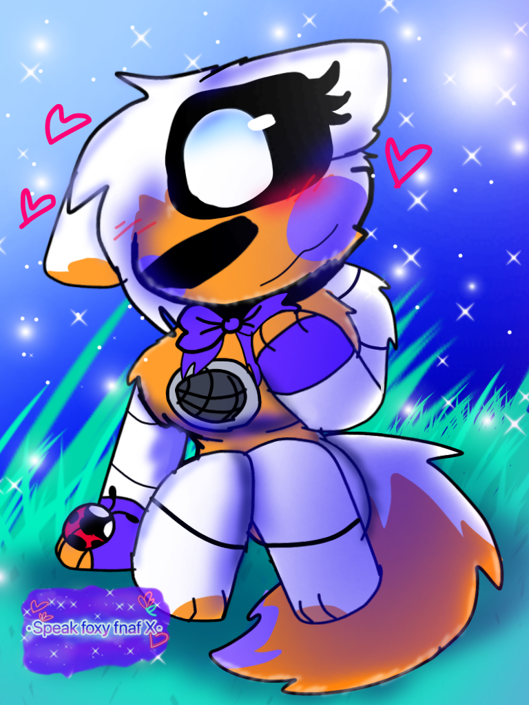 I love this little thing #fanart #art #lolbit #lol #bit #fnaf