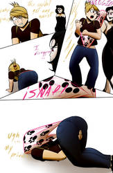 Riza Hawkeye atomic wedgie. by the-killer-wc