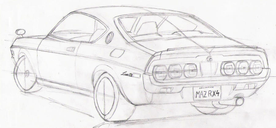 Mazda Rx4 Rear Mazda RX4 by Stuperman454 on DeviantArt