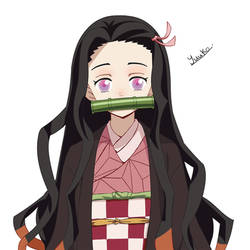 I draw nezuko fanart