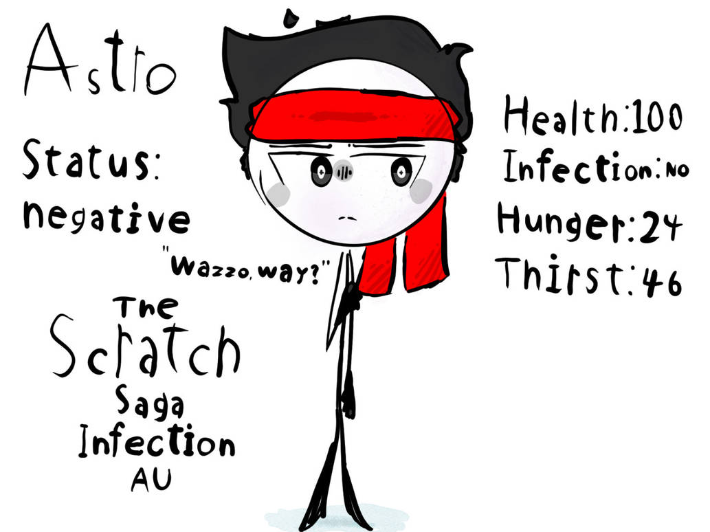 (Characters: Astro) (Scratch Saga Infection AU) by Yukarisaan on DeviantArt