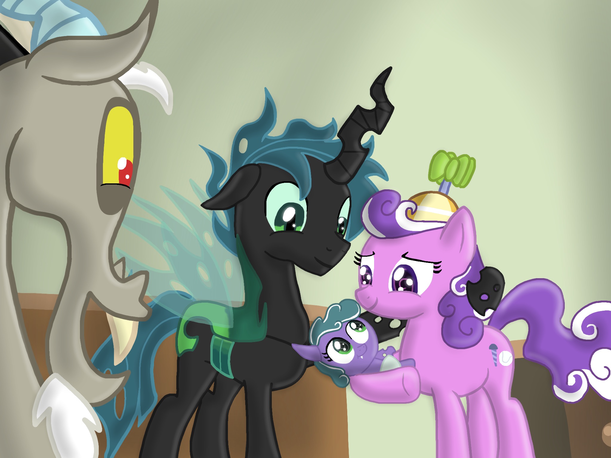 Daughter Of Discord Mlp Screwball And Mothball All in one Photos.