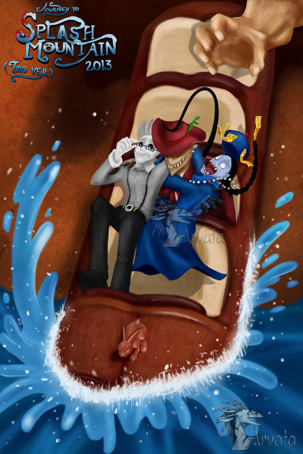 Journey to Splash Mountain by Arvata
