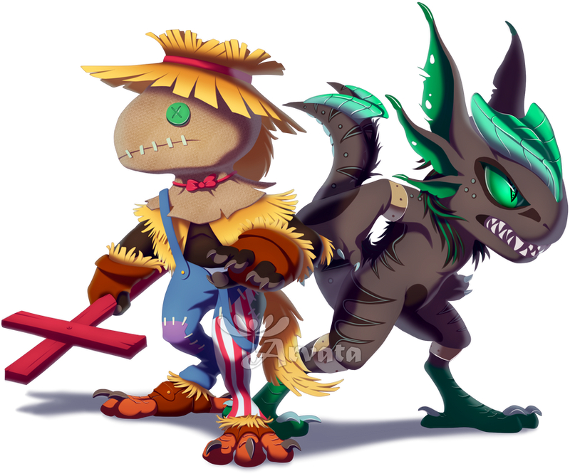 CM: Chibi-Skrem and Dill by Arvata