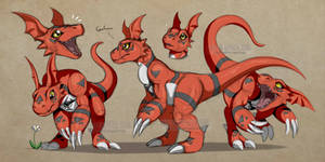 Sketchpage - Guilmon