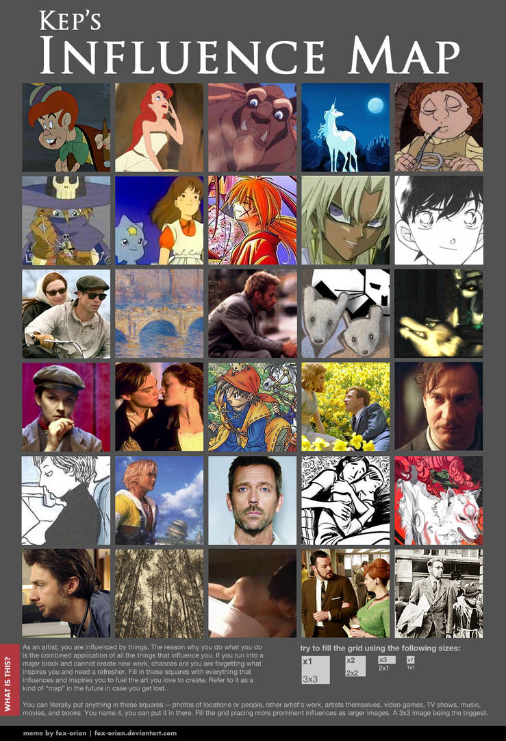 Influence Meme by Kep-Trefler on DeviantArt