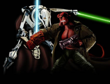 General Grievous VS Hellboy