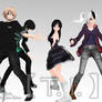 {MMD x OC} New Comers Flaming Cast (DL)