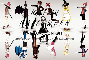 {MMDxFnaF} Happy Halloween [DOWNLOAD]