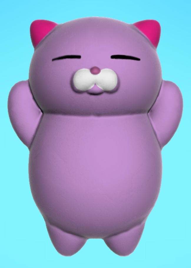 Mochi Cat by PurpleWolfPuppy on DeviantArt