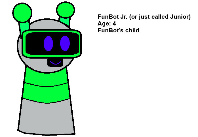 Sprunki NextGen: FunBot Jr by PurpleWolfPuppy on DeviantArt